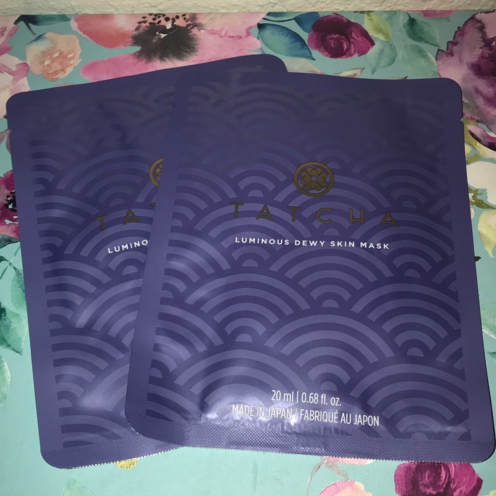 2 Tatcha Luminous skin mask